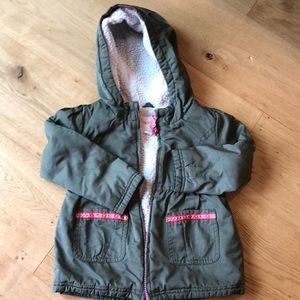 Cat & Jack toddler girls lined coat